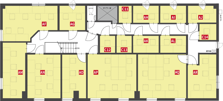KANTINE MISONO 4Fフロアーマップ